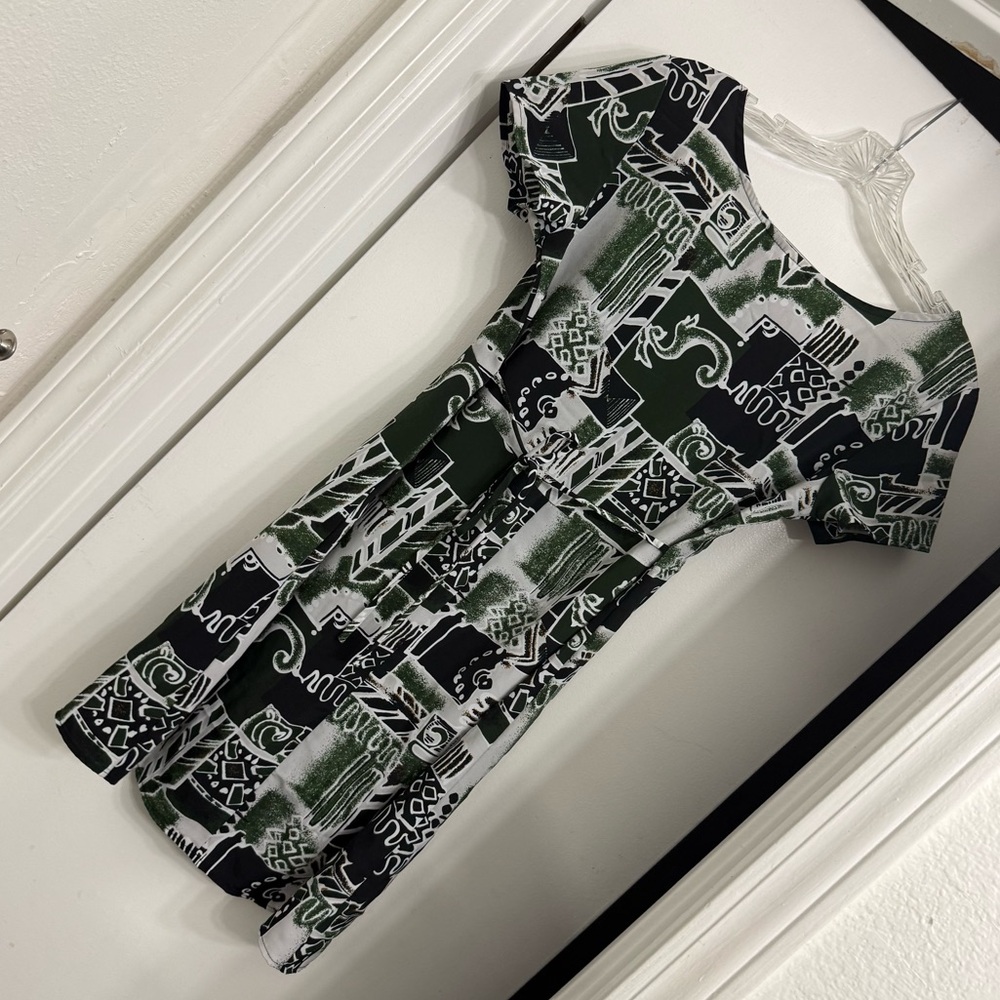 Vintage 90s Dress Made in Mexico - Picture 4 of 5